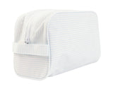 The Dopp Kit in Light Blue Stripe