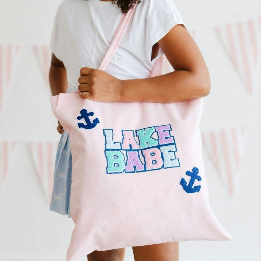 Lake Babe Patch Tote