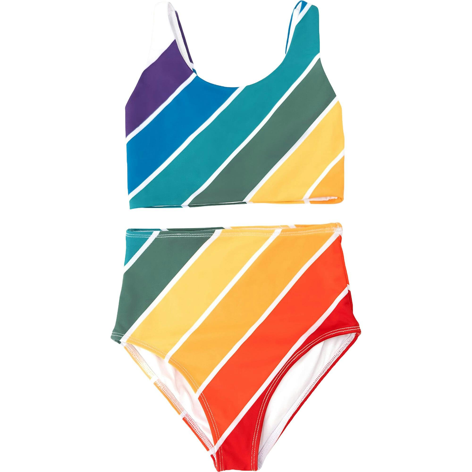 Forever Summer Rainbow Two Piece Tank
