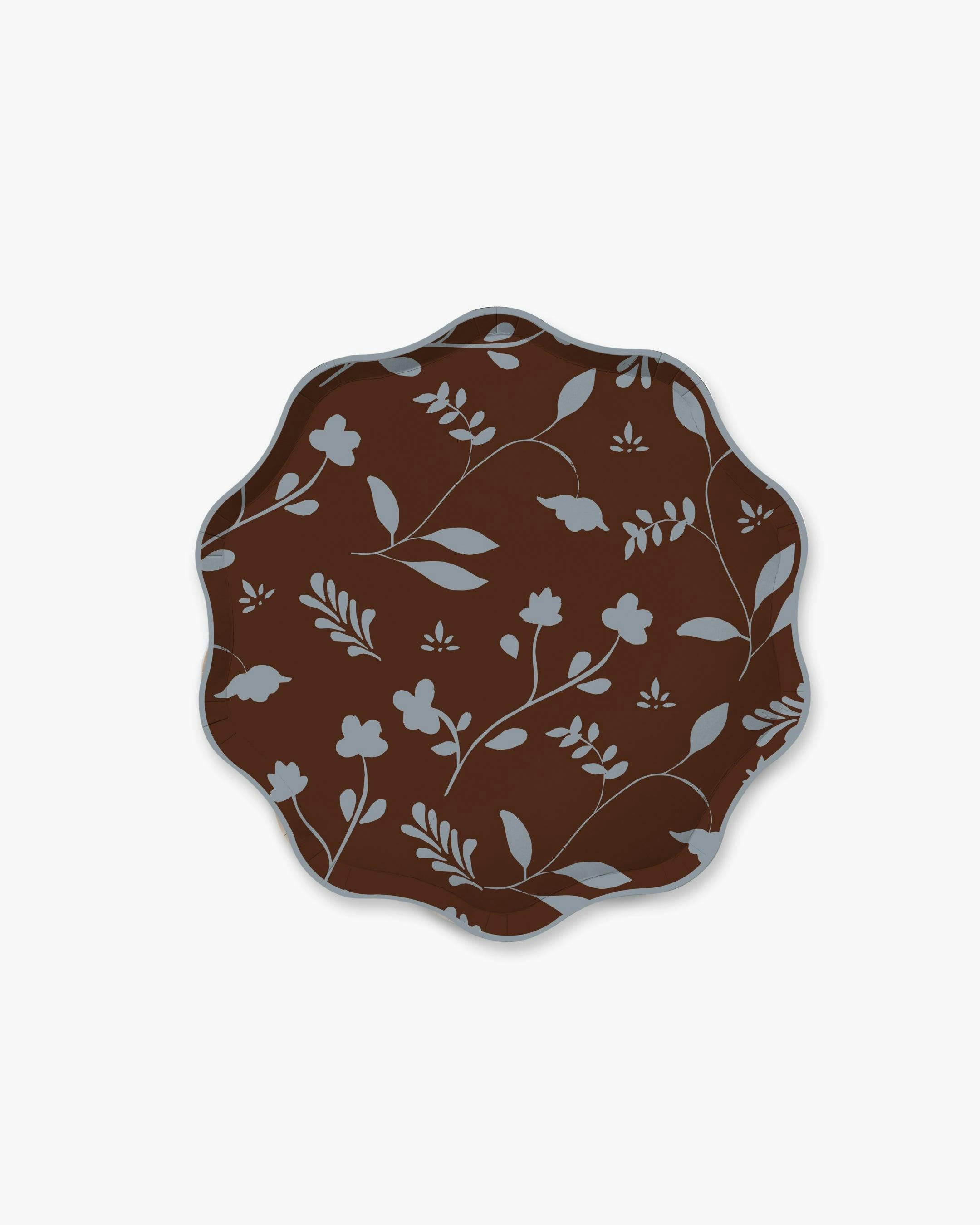 Woodland Dessert Plate Set - Bark