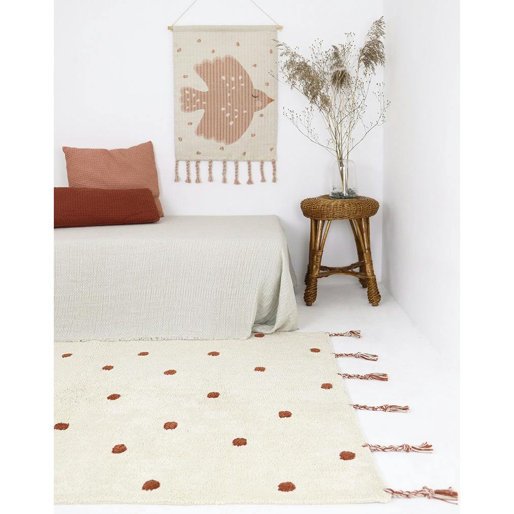 Numi Braided Tassel Rectangular Rug