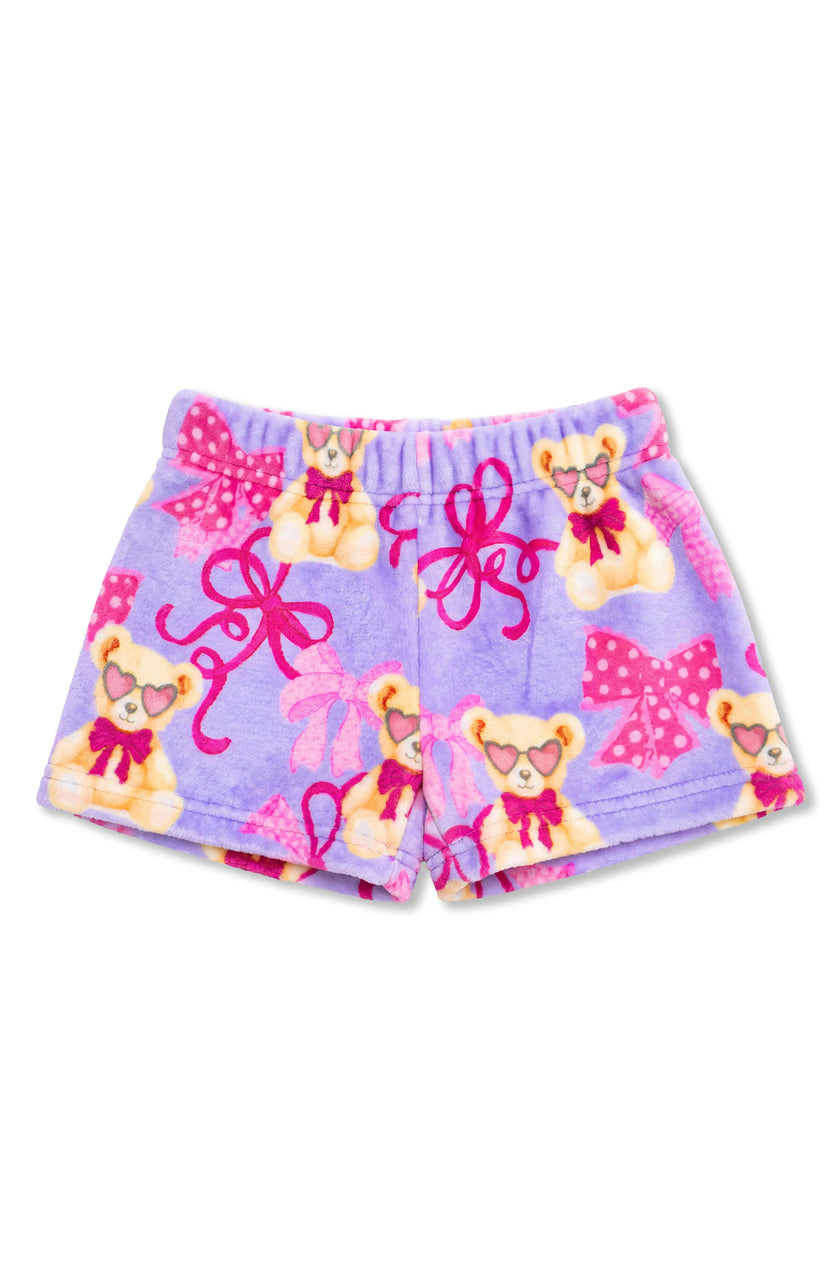Teddy Bows Plush Shorts