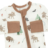 Northern Woodland Animals - Convertible Romper