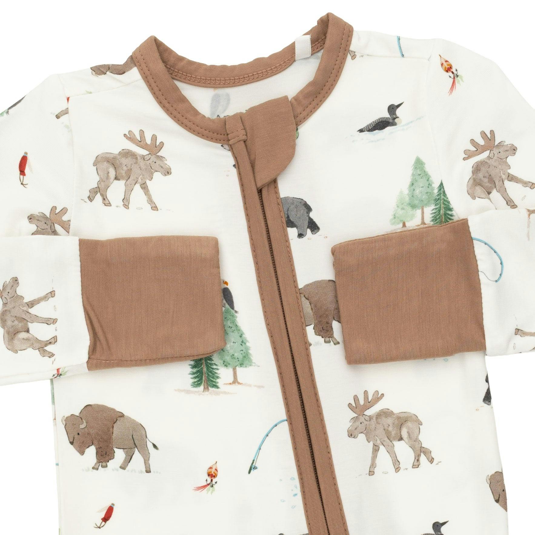 Northern Woodland Animals - Convertible Romper