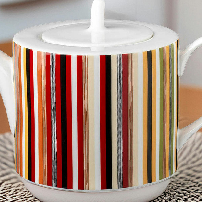 Tea Pot-Coffee Pot STRIPES JENKINS 148 - Ø 12 x H 13 Cm
