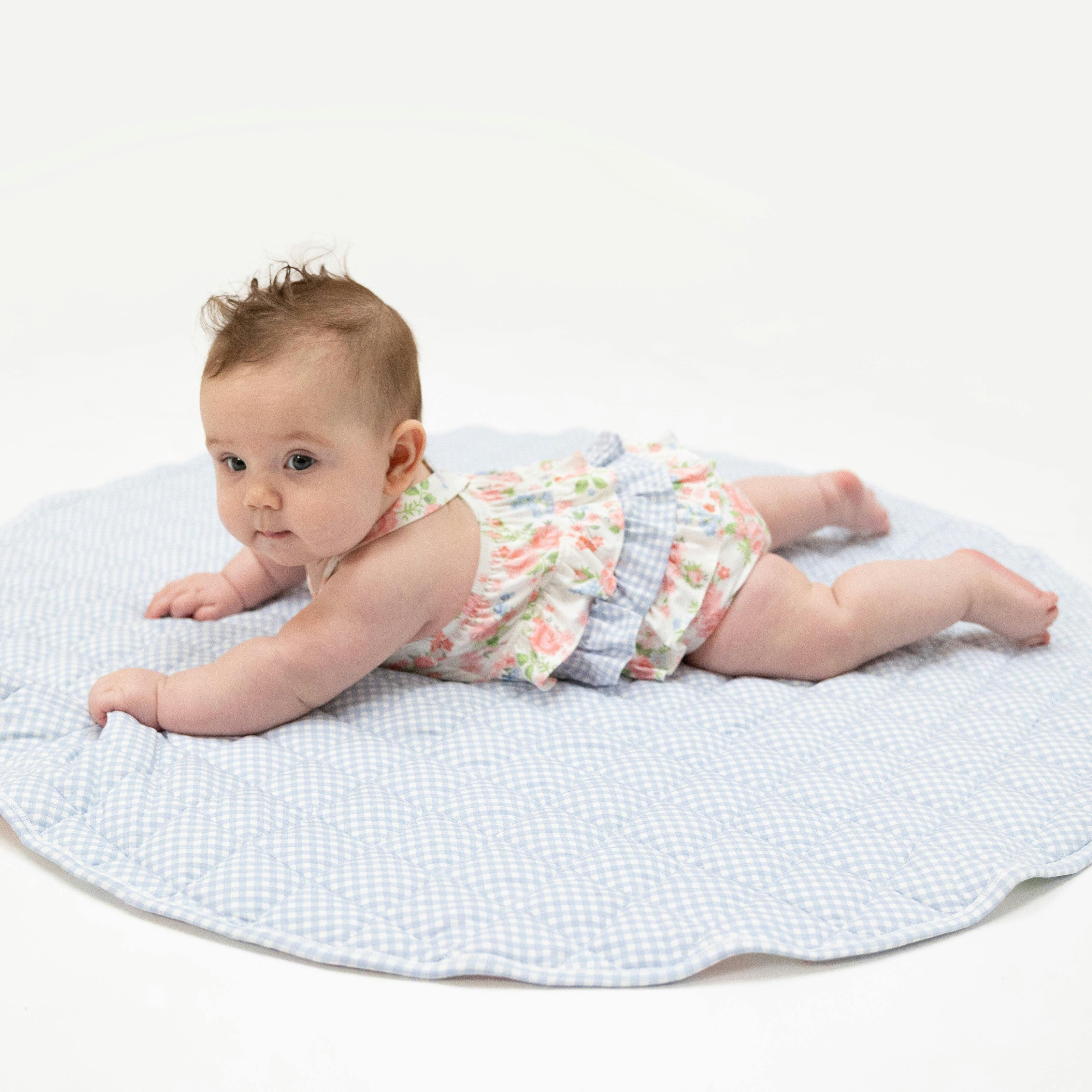Cute Little Roses - Quilted Playmat