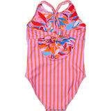 UPF50+ Sustainable Reversible Halter X-Back Swimsuit