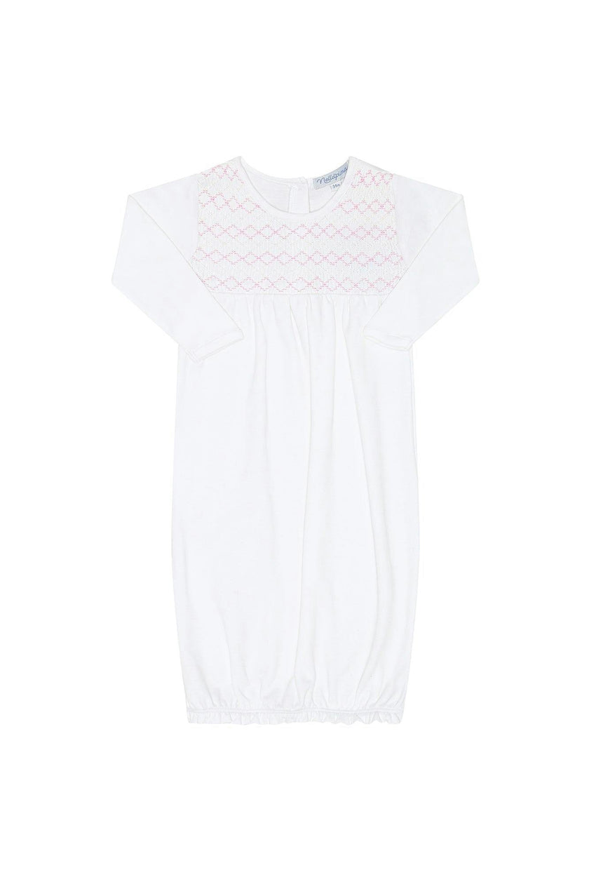 Signature Smocked Girls Gown