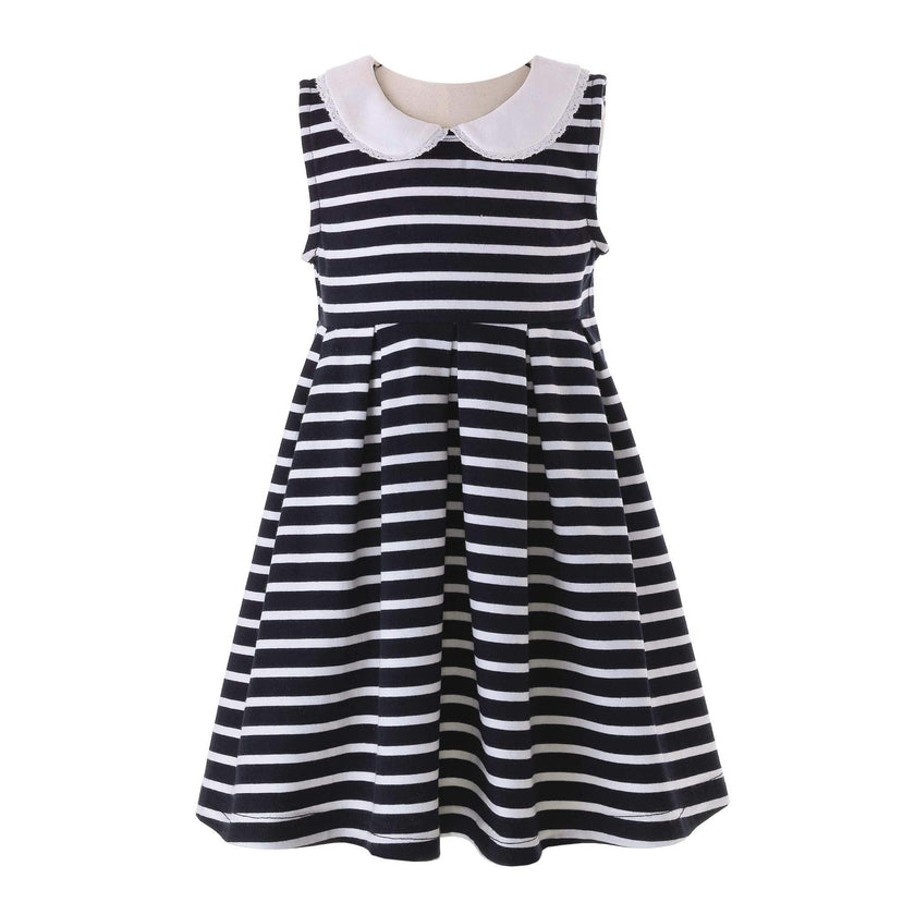 Baby Breton Striped Jersey Dress
