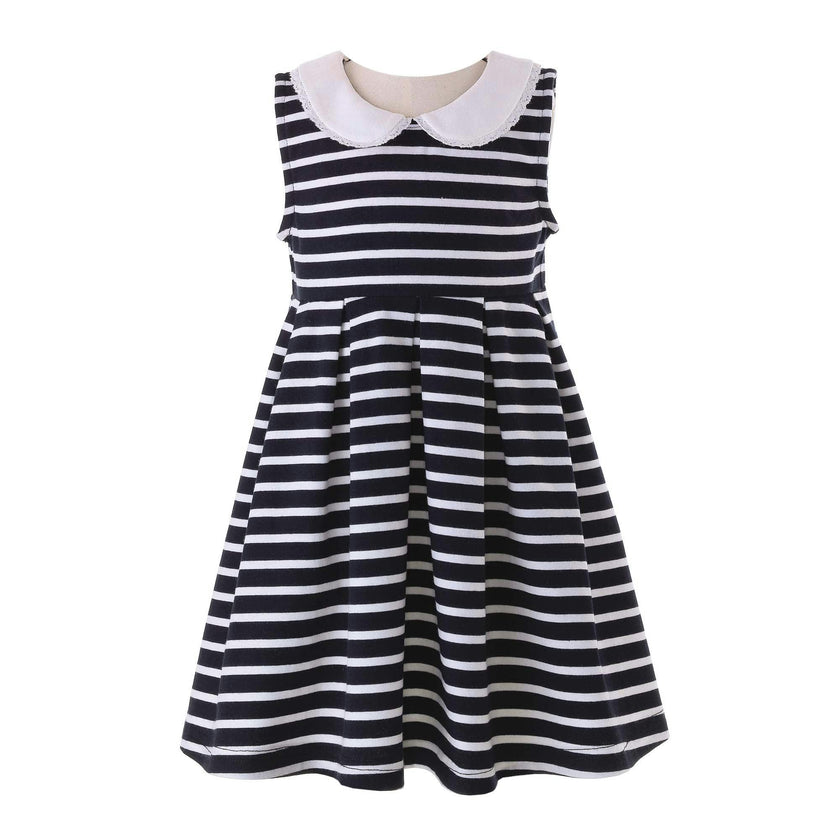 Baby Breton Striped Jersey Dress