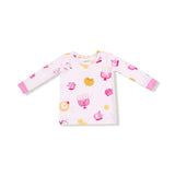 Hanukkah - Pink - Long Sleeve Loungewear Set