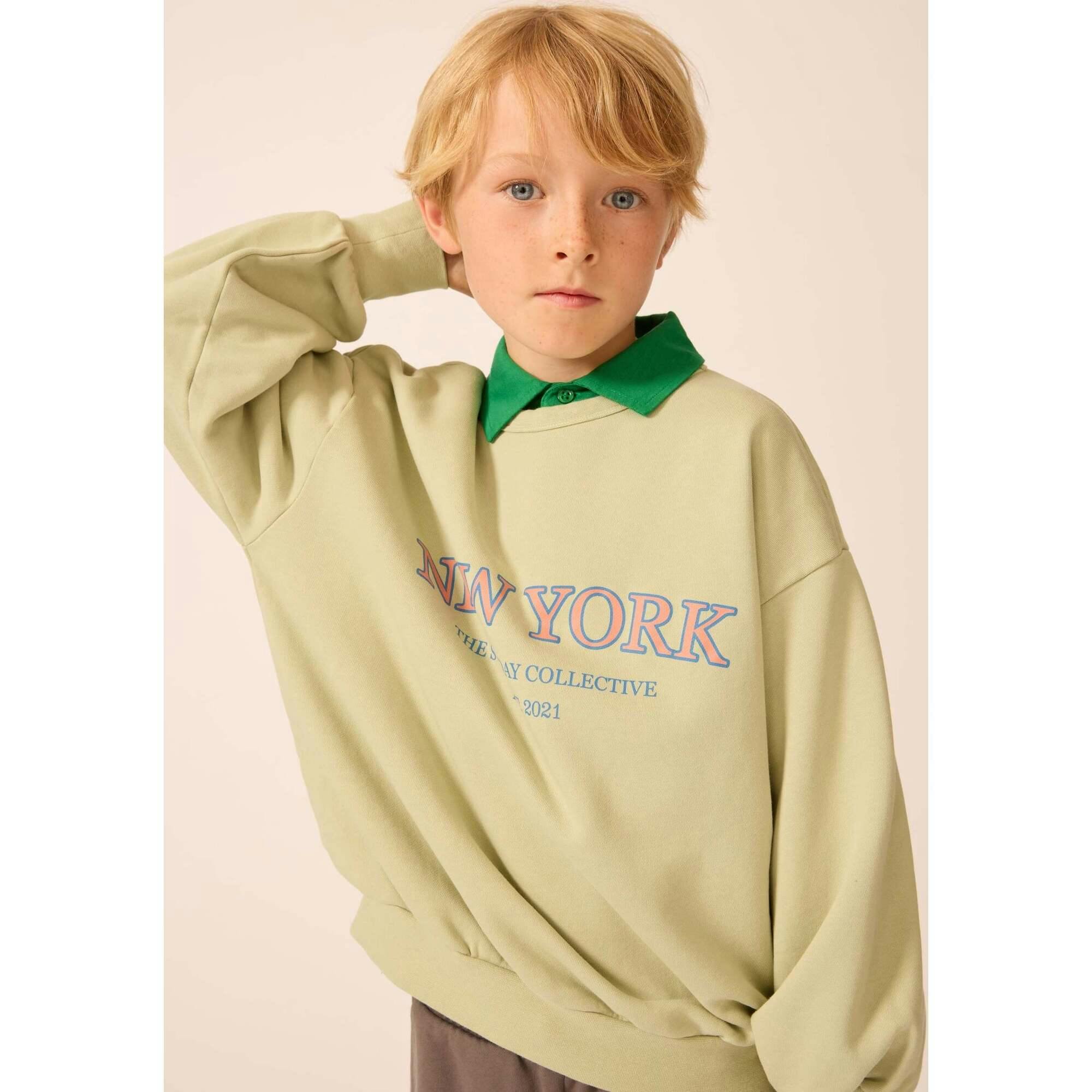 Organic Weekend Sweatshirt in Sonnet Sage