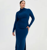 The Rizzo Dress - Peacock Blue