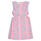 Cutout Dress - Spring Marguerite Floral