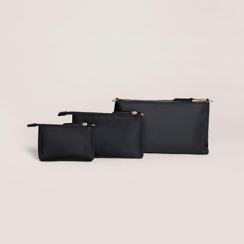 Diaper Bag-Fit 3-Piece Pouch Set