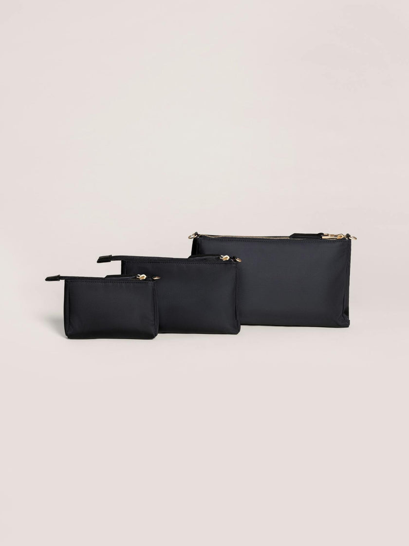 Diaper Bag-Fit 3-Piece Pouch Set
