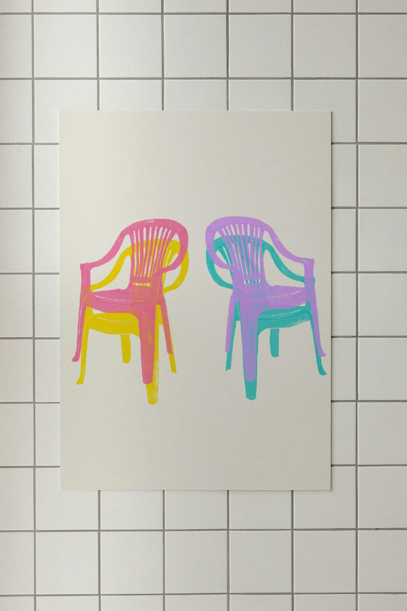 TIERRA CALIENTE CHAIRS POSTER
