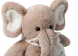 McHugs Oatmeal Star Bag Elephant Weighted Plush Animal 25cm