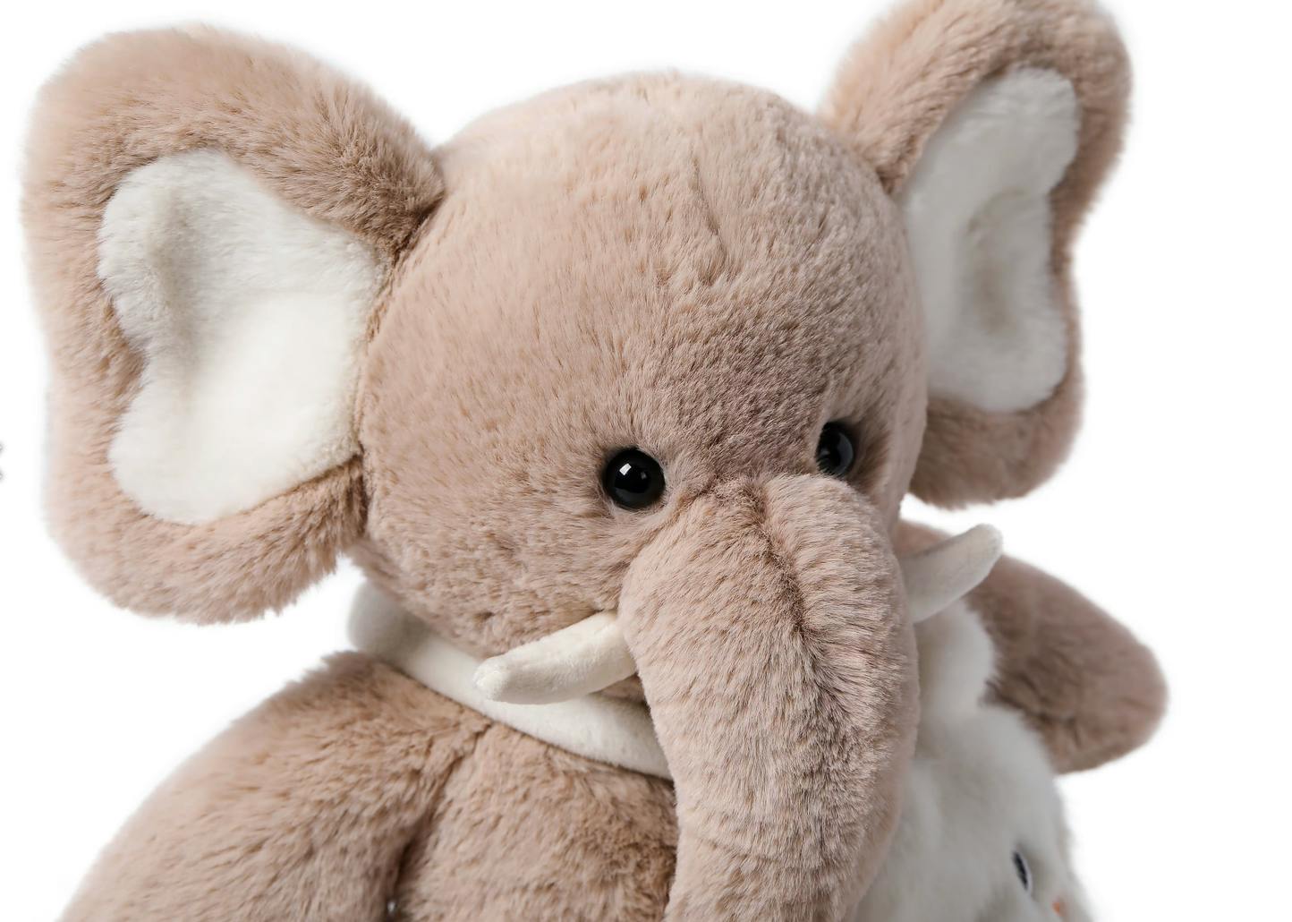McHugs Oatmeal Star Bag Elephant Weighted Plush Animal 25cm