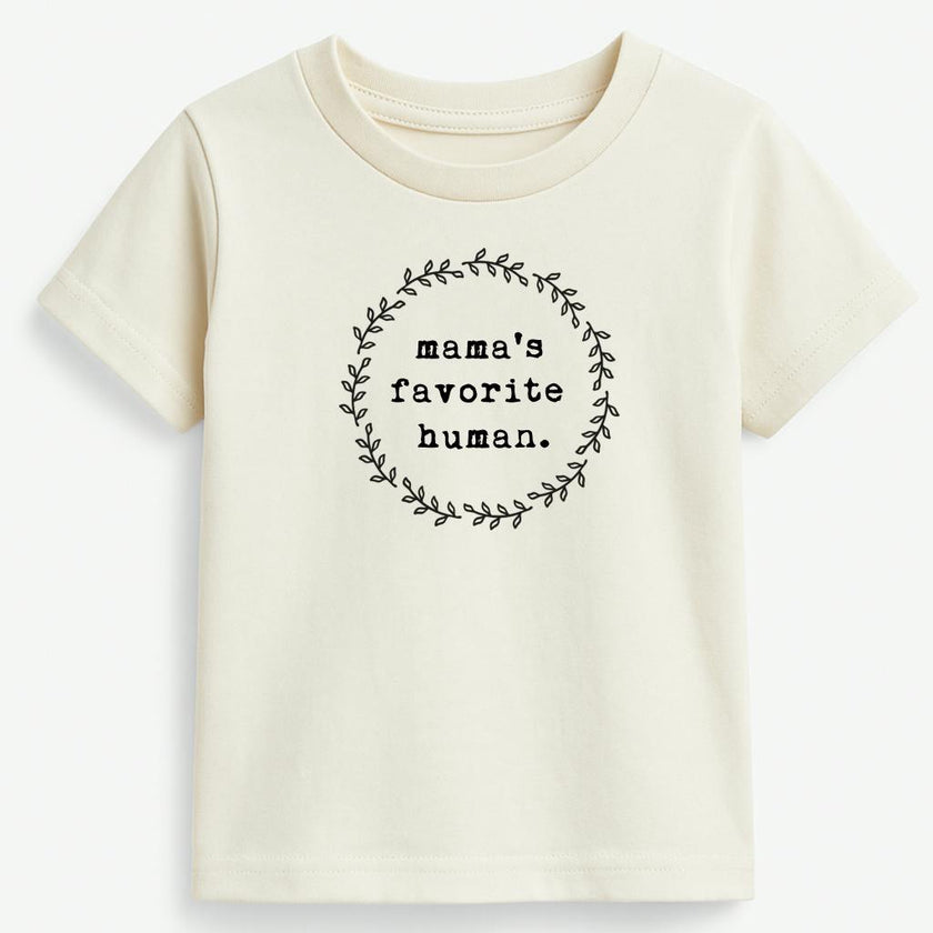 Mamas Favorite Human Organic Kids T-shirt