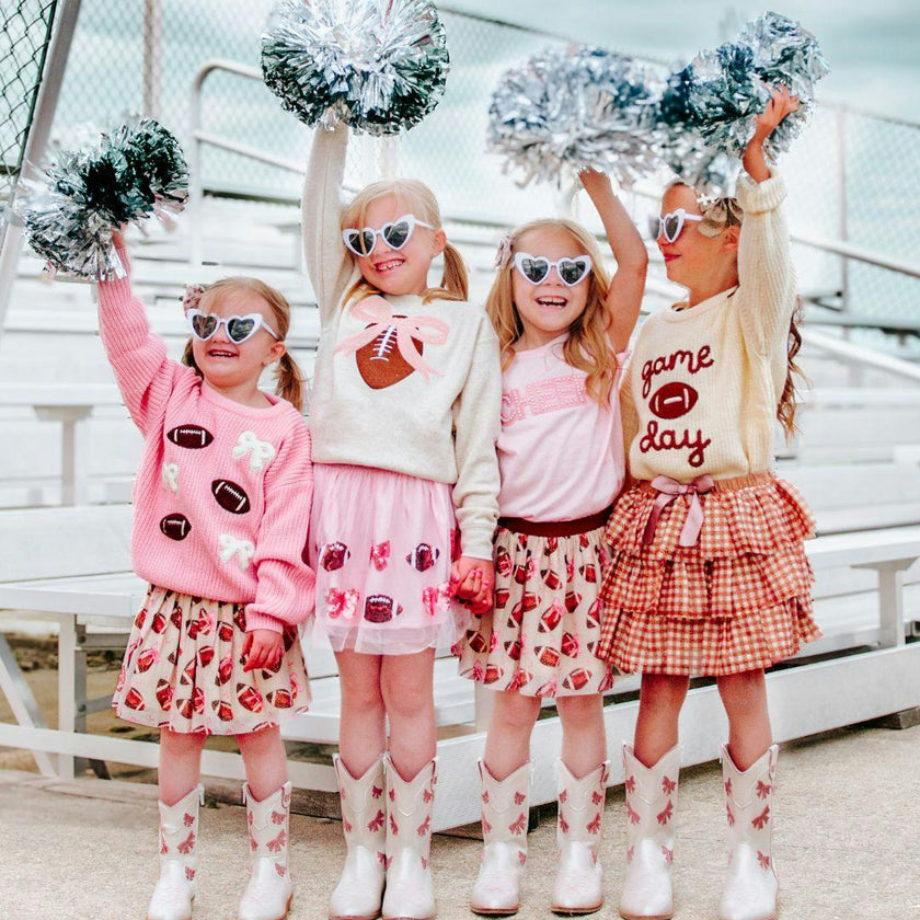 Cheer Pearl Patch Short Sleeve T-Shirt
