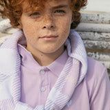 Organic V-Neck Intarsia Sweater