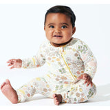 Fall Floral Bamboo Convertible Footie