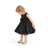 Black Canyonelle Bow Waist Dress