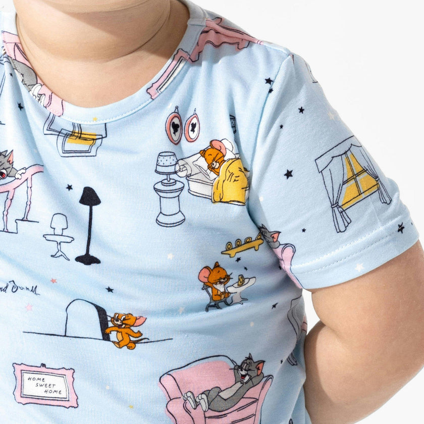 Tom & Jerry: Home Sweet Home Bamboo Kids Short Set