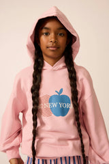 Organic Weekend Hoodie in Rhapsody Rose