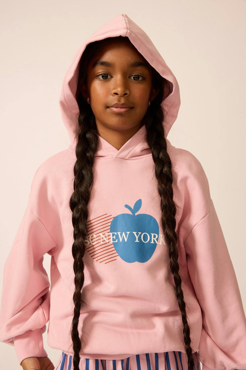 Organic Weekend Hoodie in Rhapsody Rose
