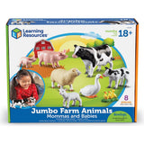 Jumbo Farm Animals: Mommas and Babies