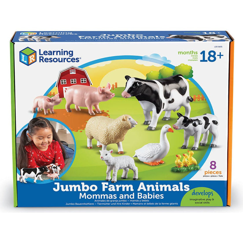 Jumbo Farm Animals: Mommas and Babies