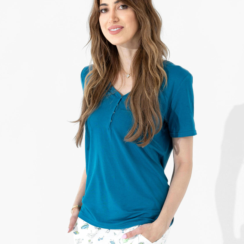 Tennis Bamboo Women's Pajama Set