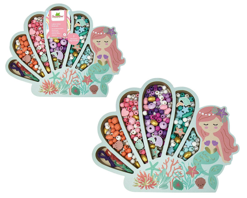 Les Perles -Mermaid Wooden Beads - 4y+