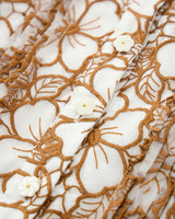 Chelsea Cotton Embroidered Dress, Tan