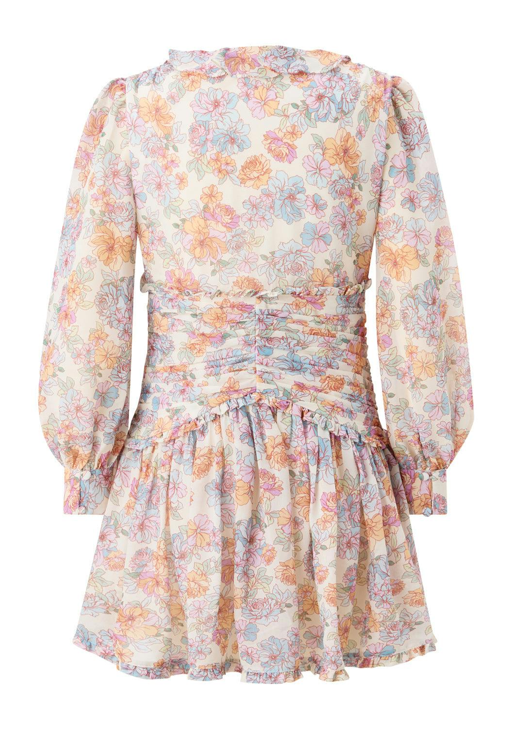 Posie Sleeve Mini Dress
