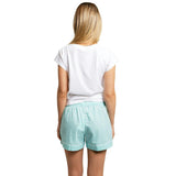 Women's Hepburn Gingham Mint Boxer Shorts