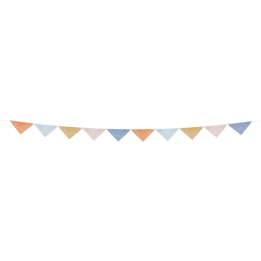 Western Bandana Flag Garland