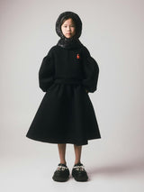 Doll Balloon Sweatshirt Black