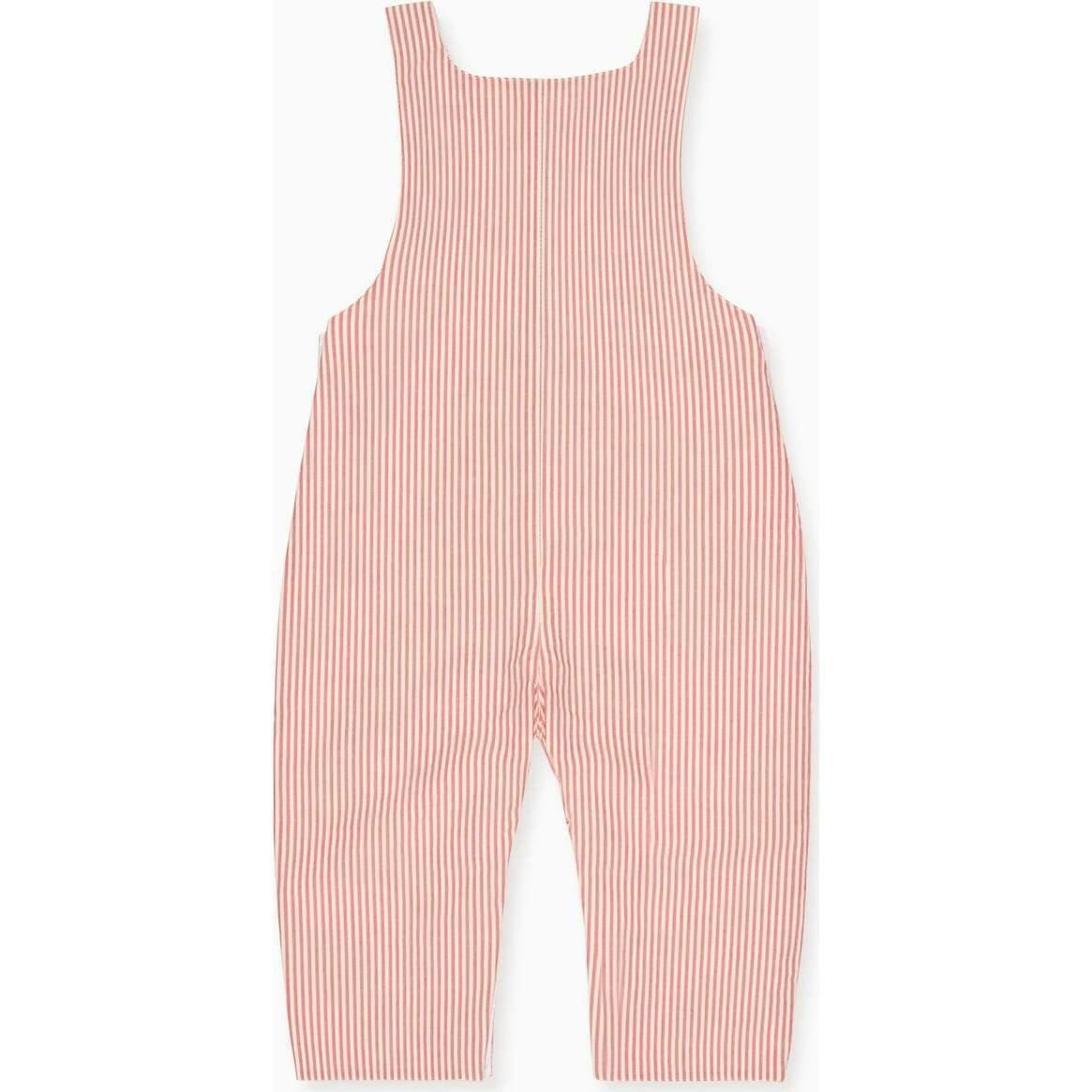 Red Stripe Coroza Baby Dungarees