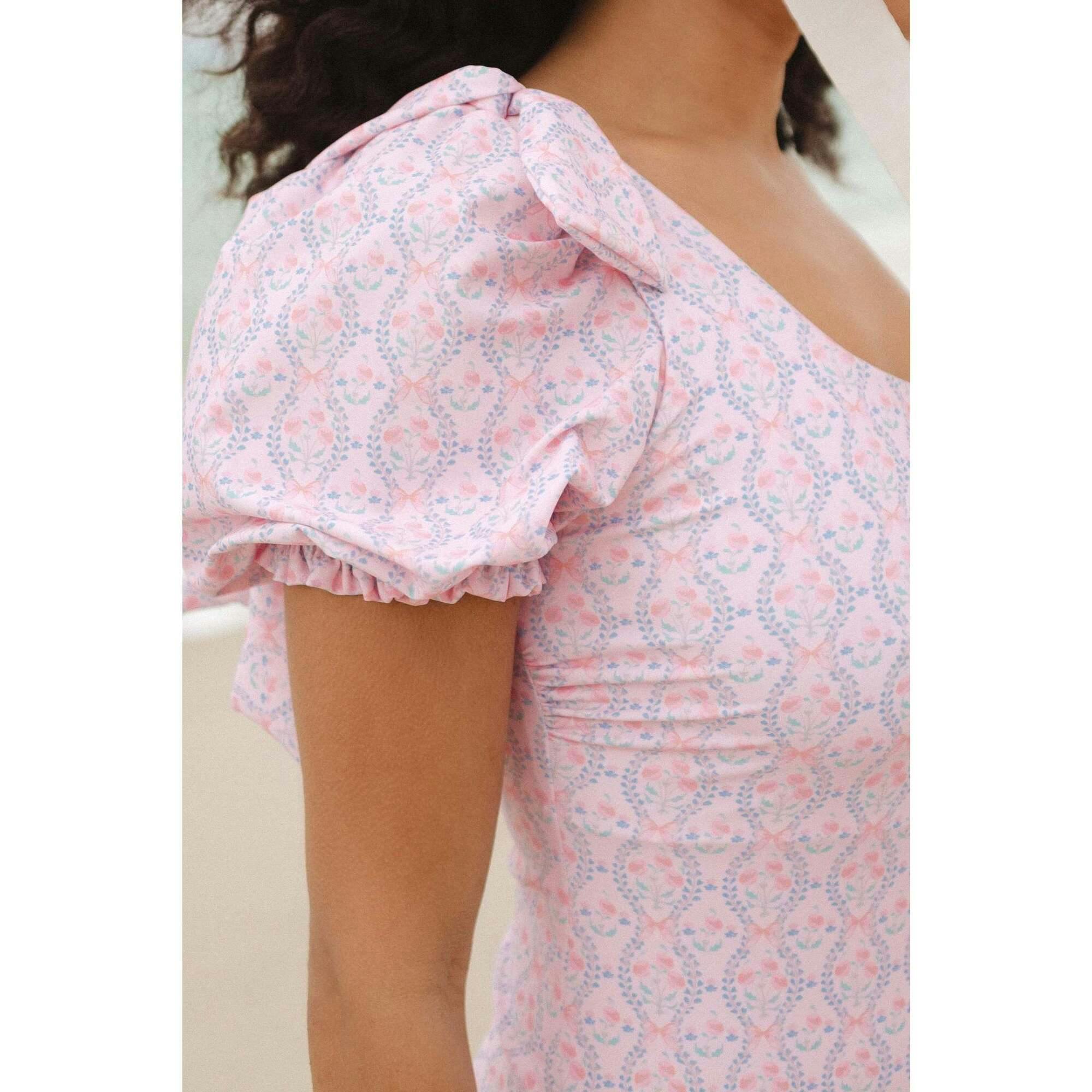 Sailor One Piece in Raquel Pink Floral
