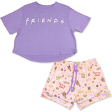 Friends: You're My Lobster Bamboo Women's Pajama Shorts Set