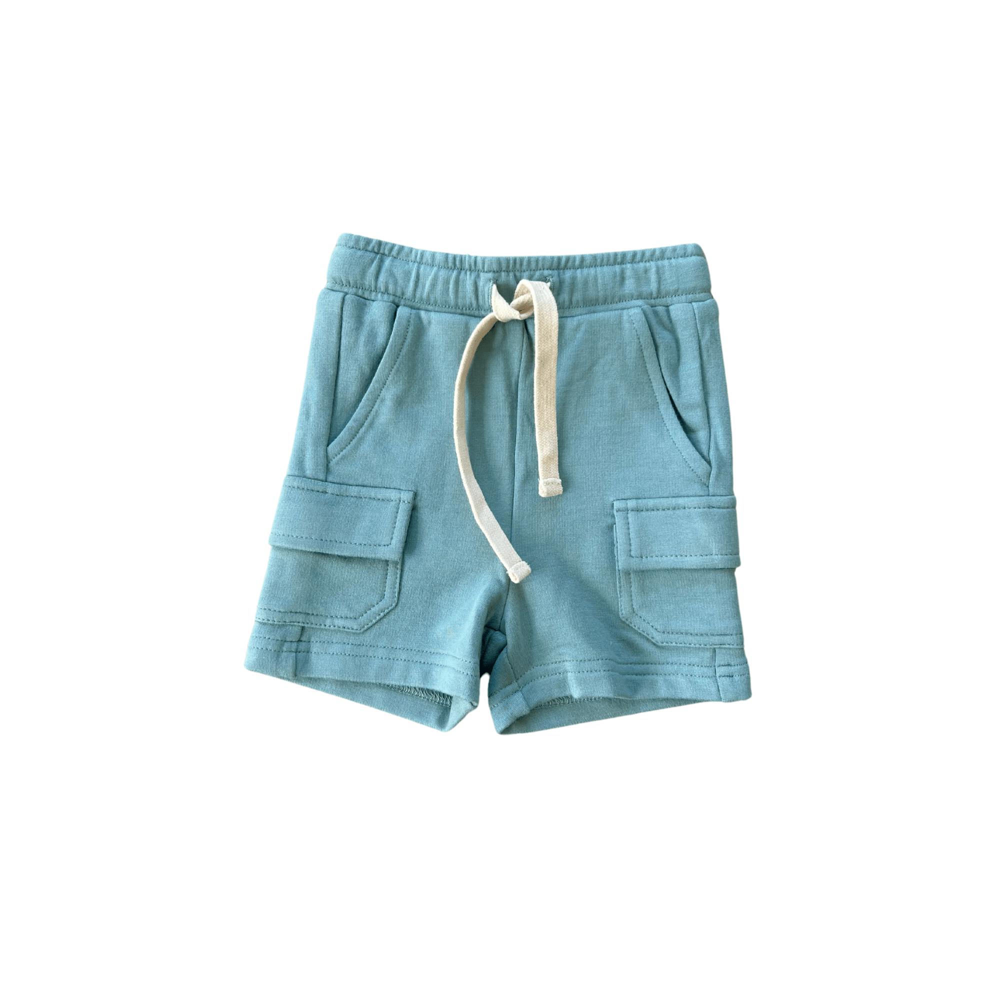 Boy's Cargo Shorts Seagrass
