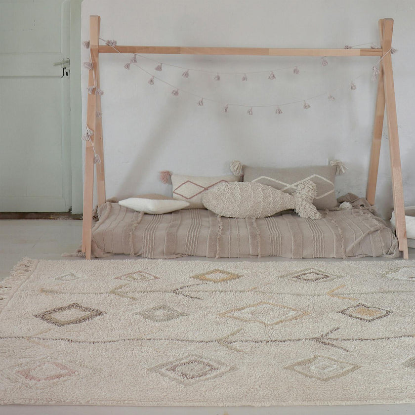 Washable Rug Kaarol Earth