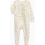 Neve Ruffle Zipper Footie