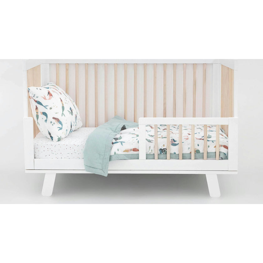 Cotton Muslin Toddler Comforter - Mermaid Party