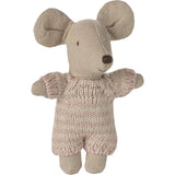 Baby mouse in carry cot - Rose