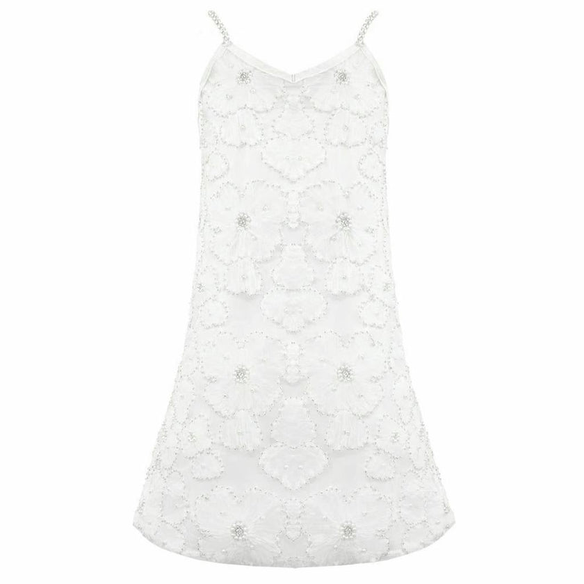Princess Beaded Flowers Dress