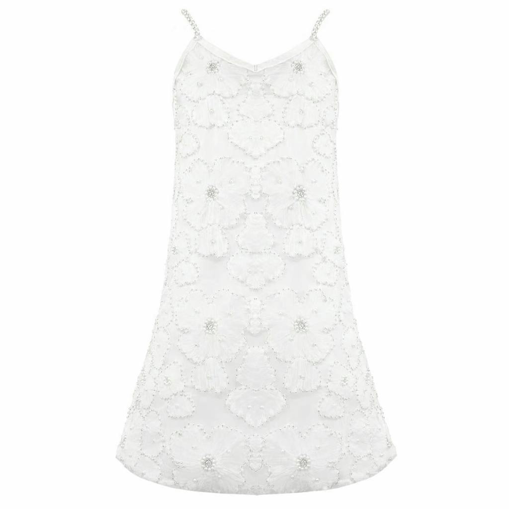 Princess Beaded Flowers Dress